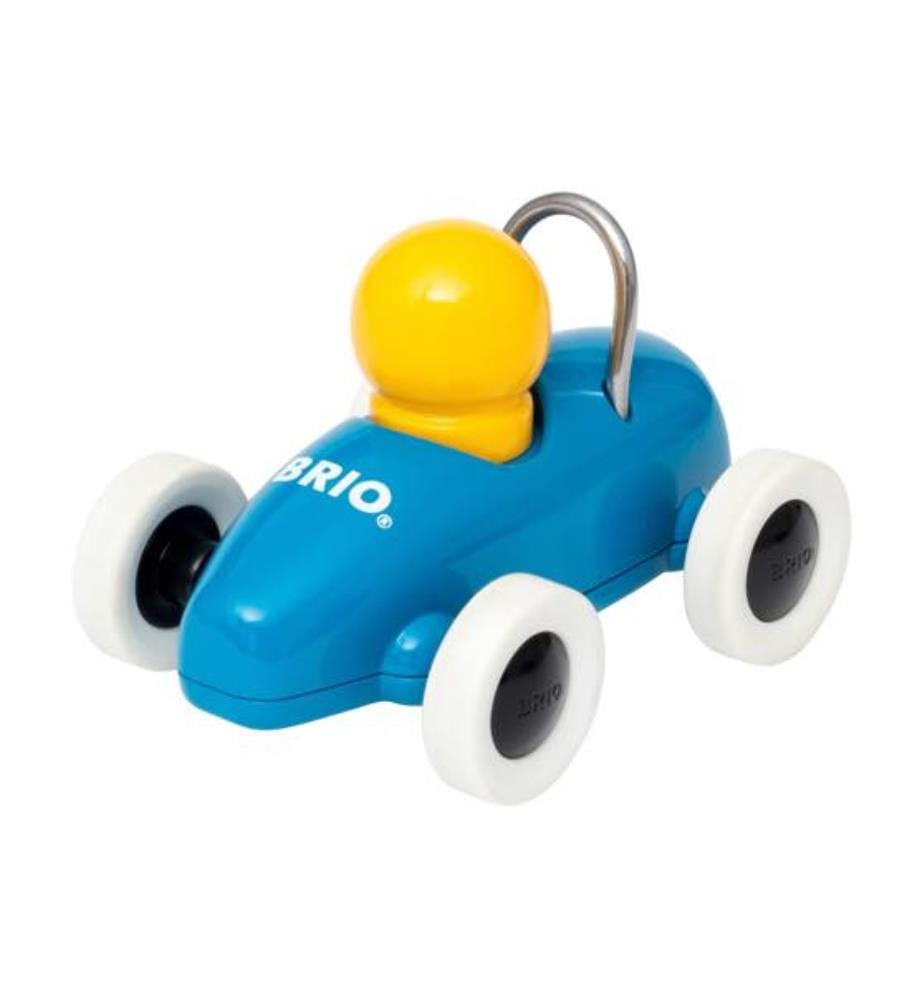 Voiture de course à rétrofriction - Bleu