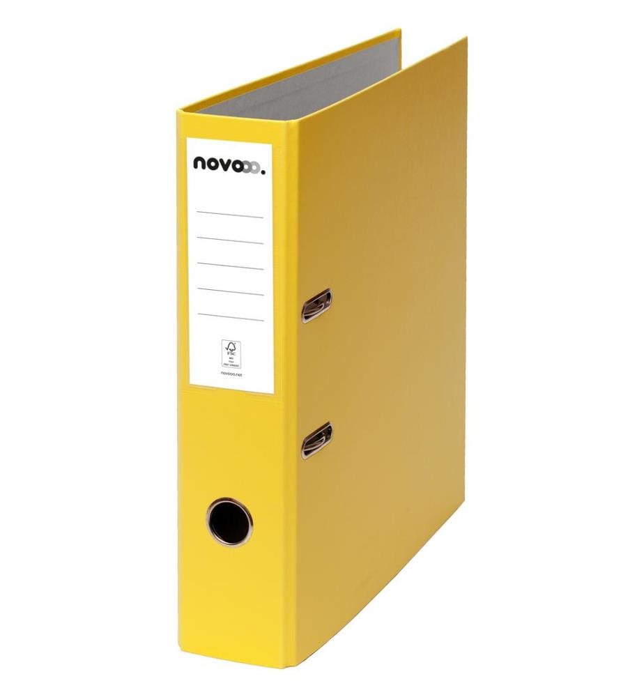 Classeur 7 cm - Jaune
