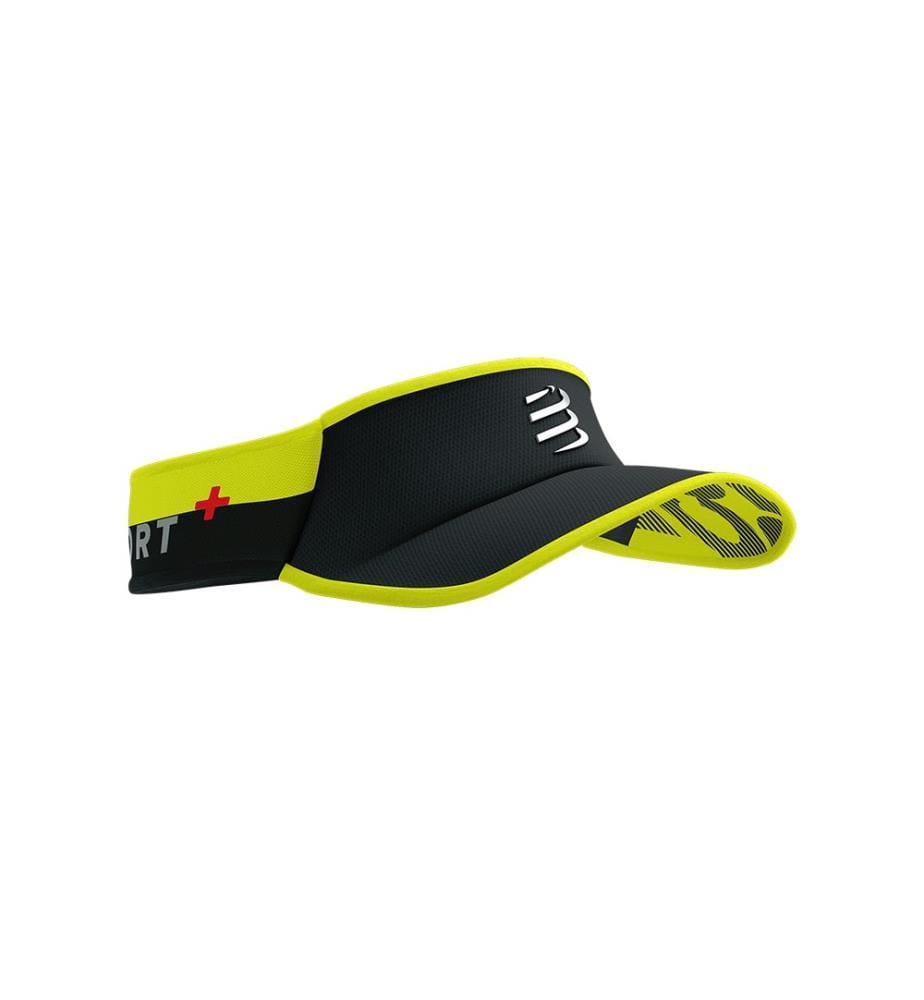 Visière ultralégère Flash - Black Fluo Yellow