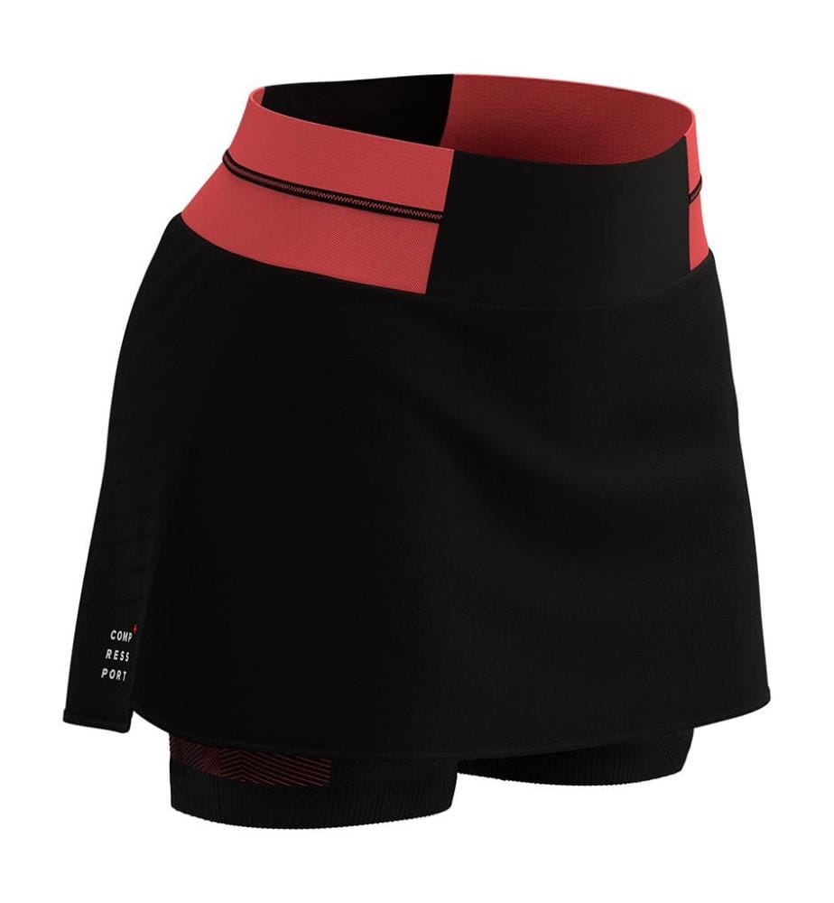 Jupe de Sport Performance - Noir et Corail