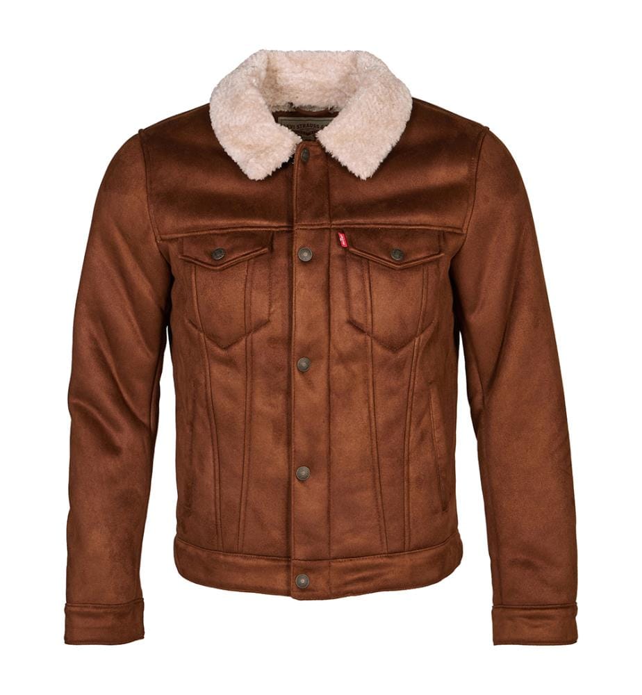 Veste Faux-shearling Trucker