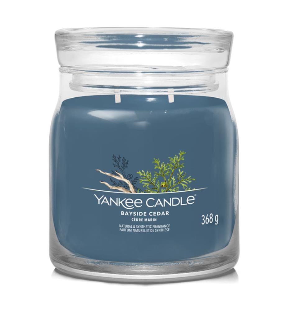 368 g - Bougie Parfumée Cedre Marin