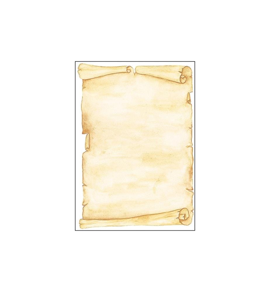 SIGEL - Papier à motif Pergament A4, 90 g, 50 feuilles, Beige