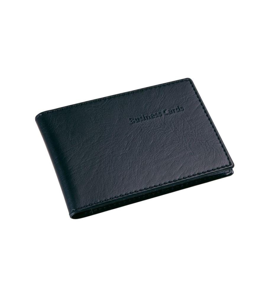 SIGEL - Classeur de cartes de visite 9 x 5.8 cm, noir