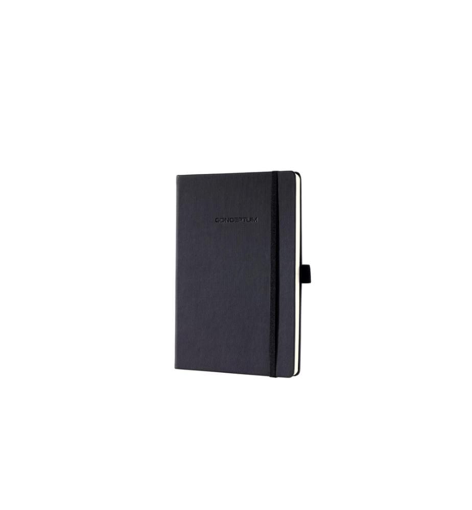 SIGEL - Carnet de notes Conceptum A5, À carreaux, Noir