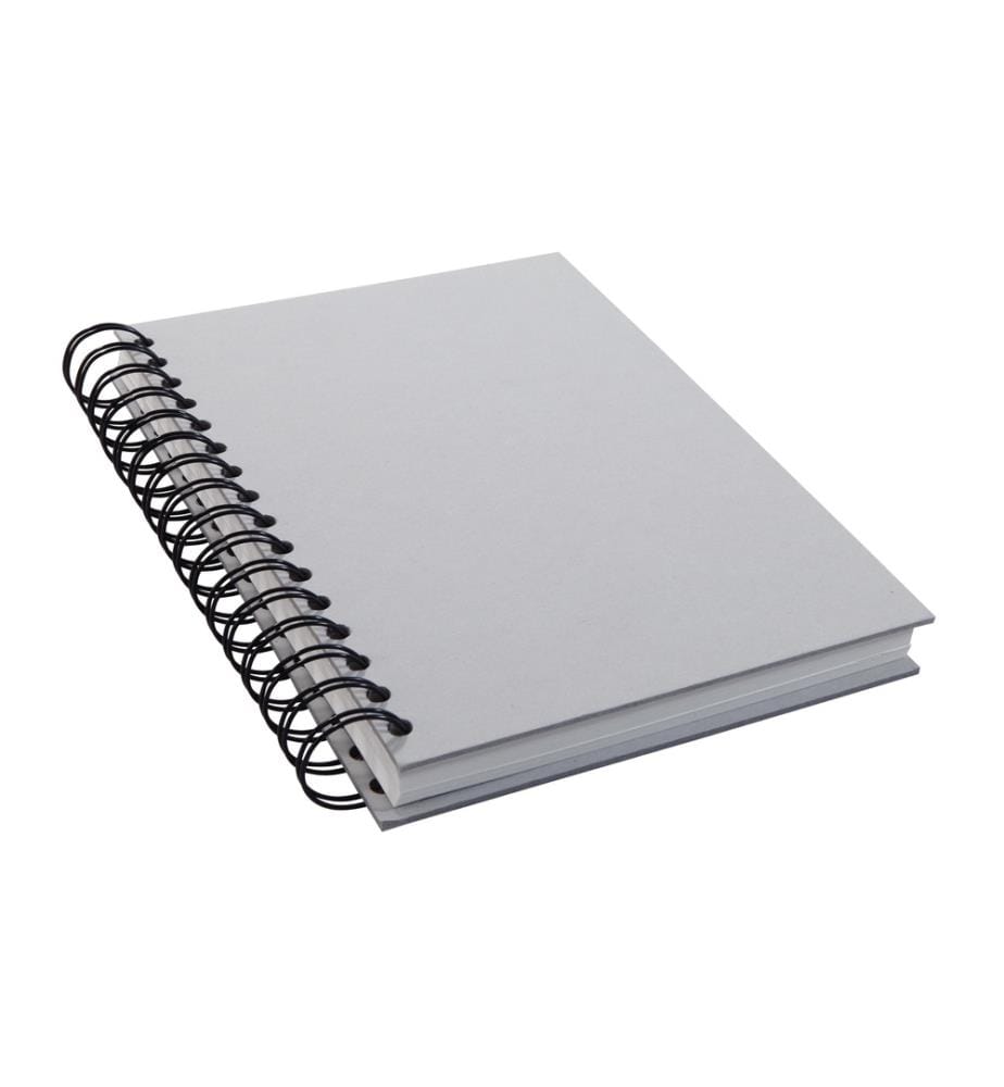 SIGEL - Carnet de notes A5, Différentes linéatures, Gris