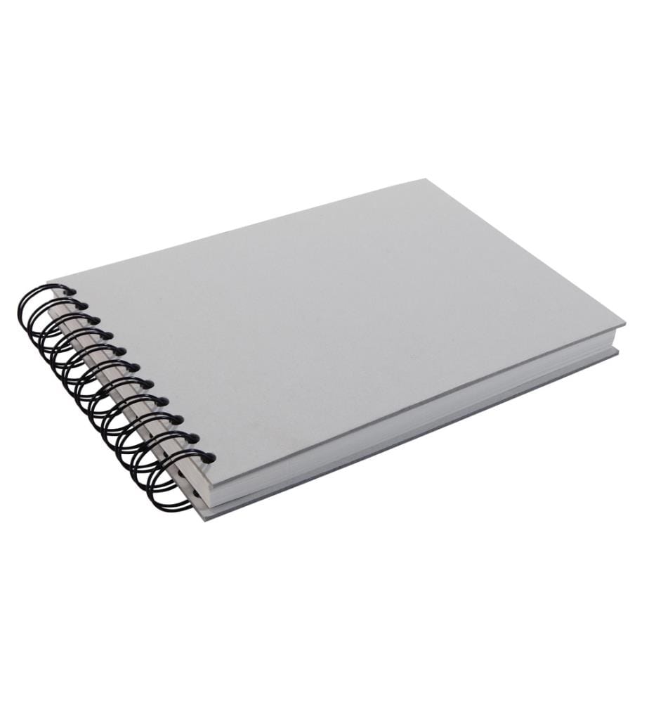 SIGEL - Carnet de notes A5, Différentes linéatures, Gris