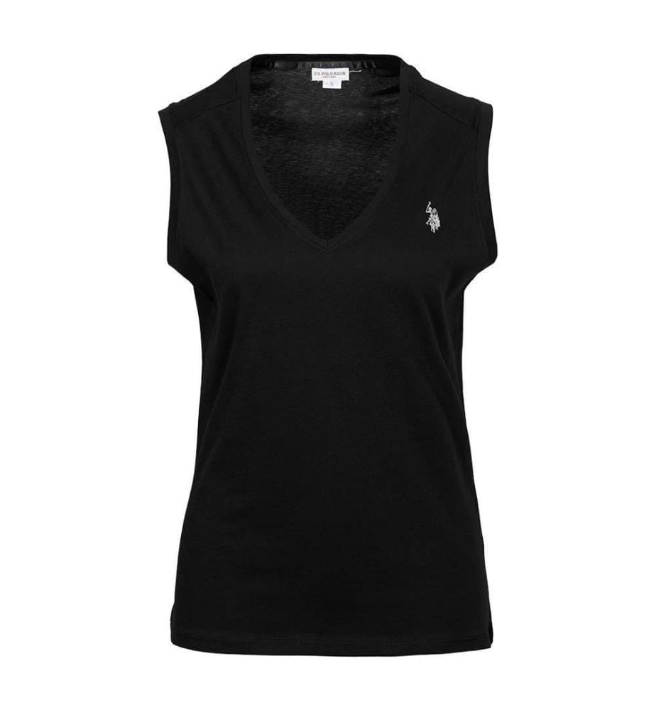 T-Shirt Sans Manche - Noir