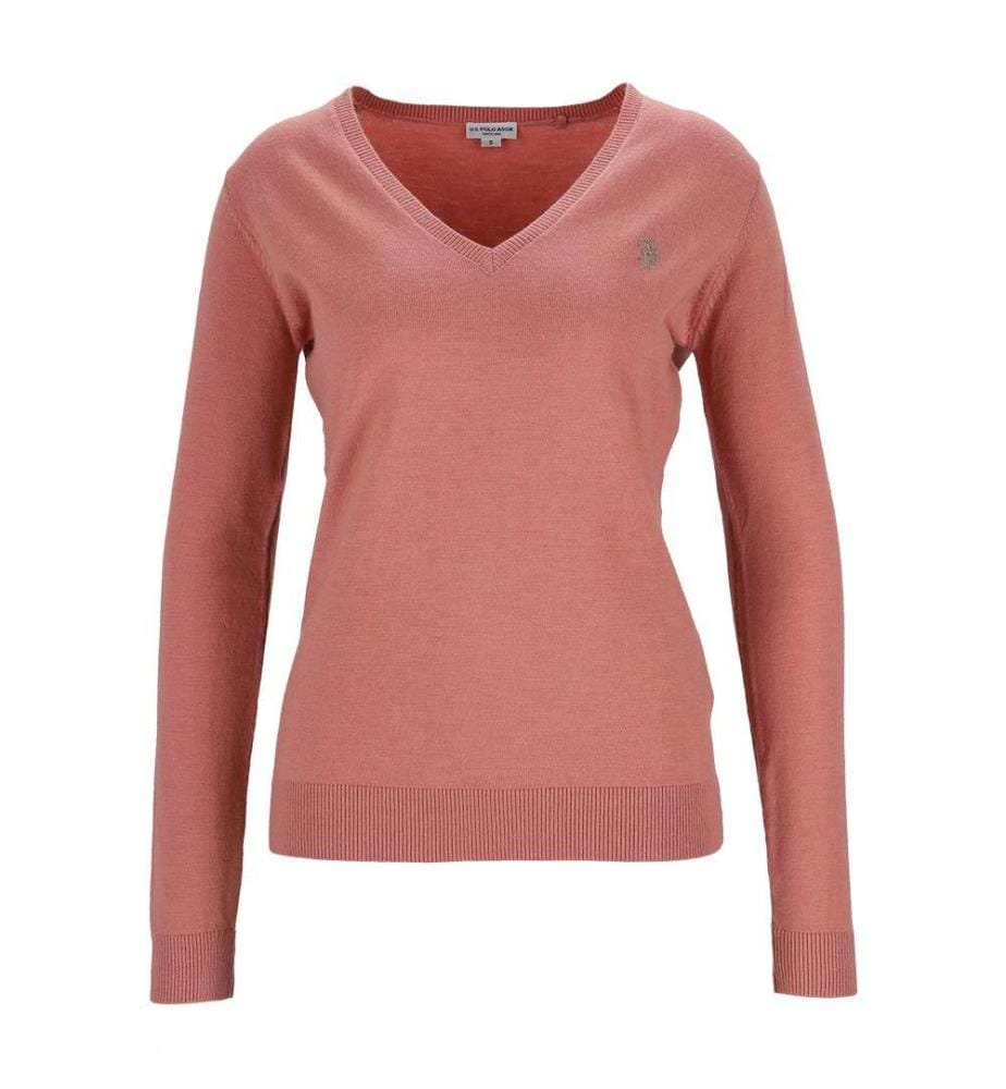 Pull Col V - Rose