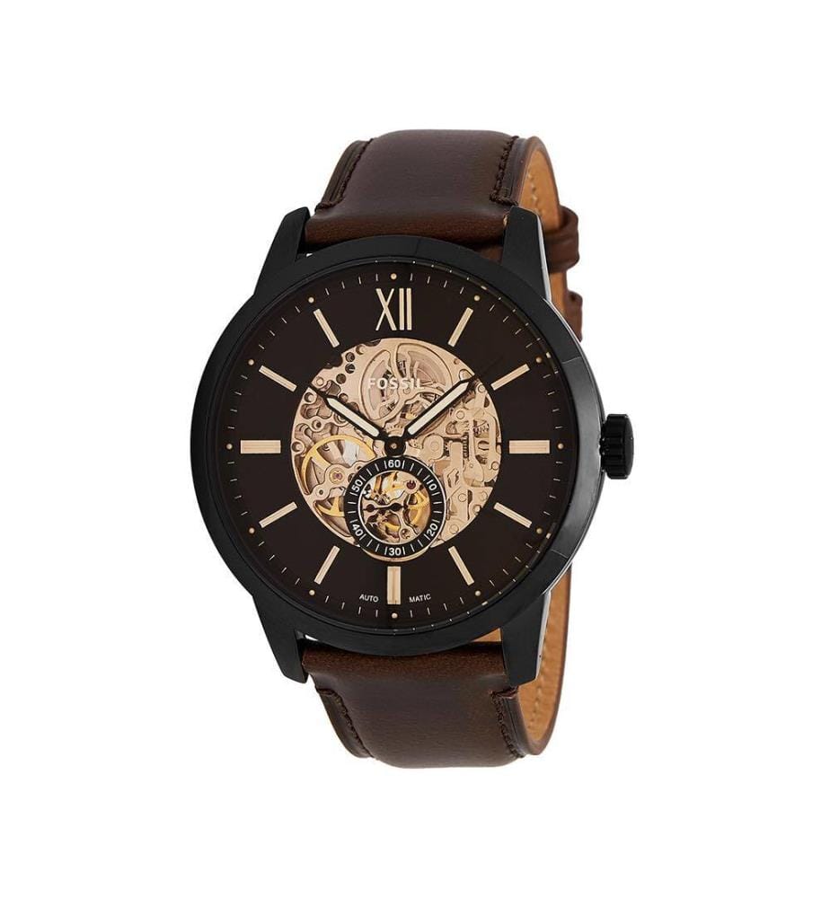 Montre Automatique en Cuir Townsman Skeleton
