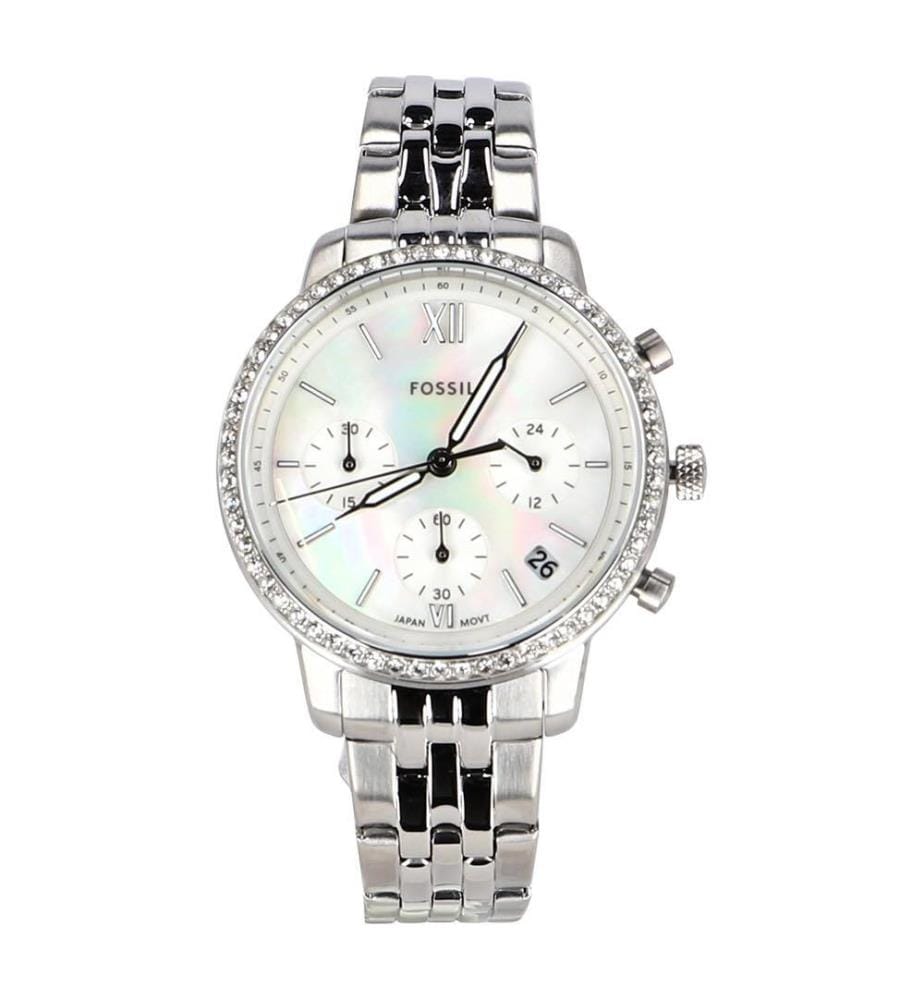 Montre Neutra Chronographe En Acier Inoxydable - Argent