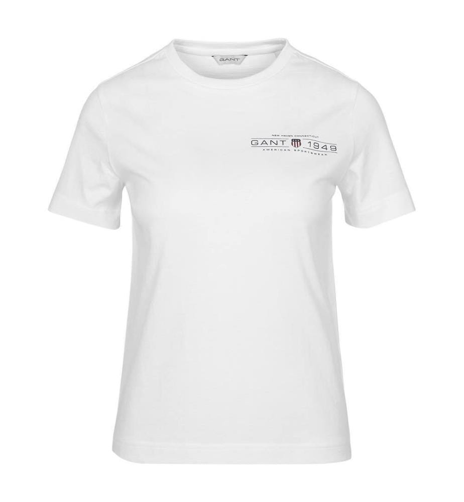 T-Shirt Shield Regular Fit - Blanc