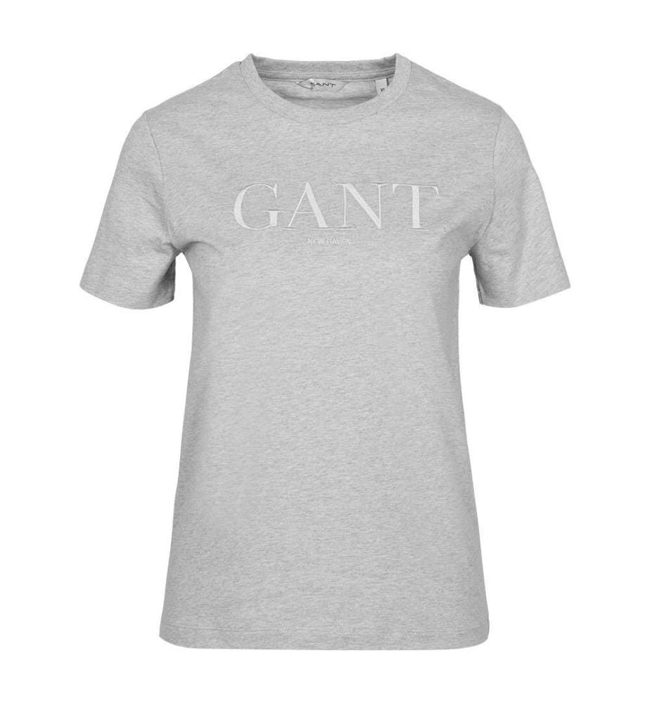 T-Shirt Regular Fit Tonal Graphic - Gris