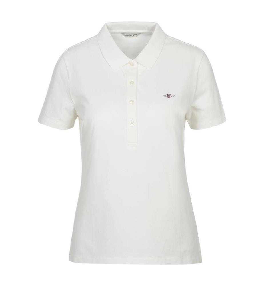 Polo en piqué Slim Shield - Coquille d'uf