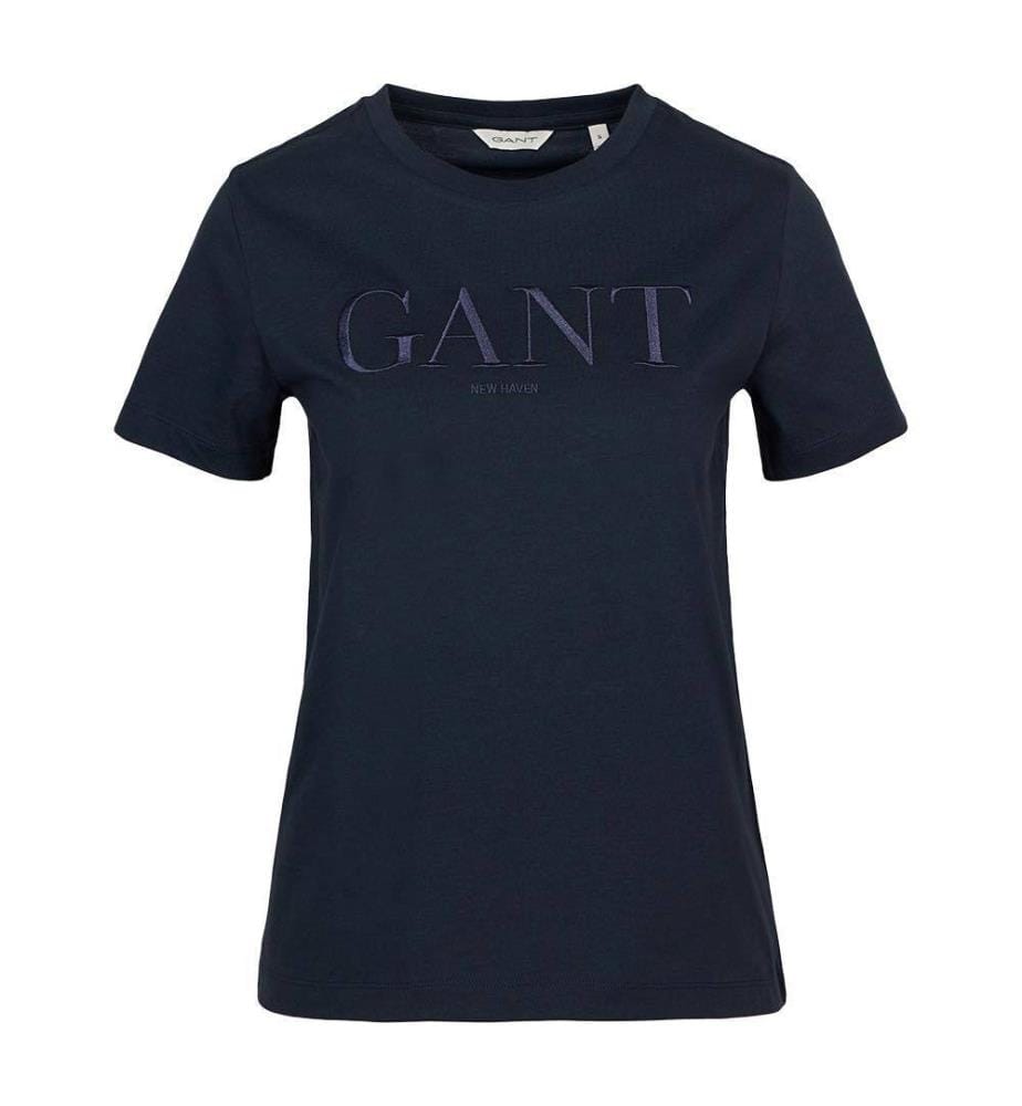 Regular Fit Tonal T-Shirt Graphic - Evening Blue