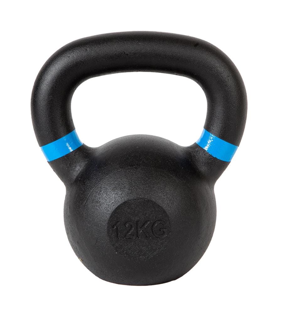 Kettlebell Cast Iron 12 kg - Noir