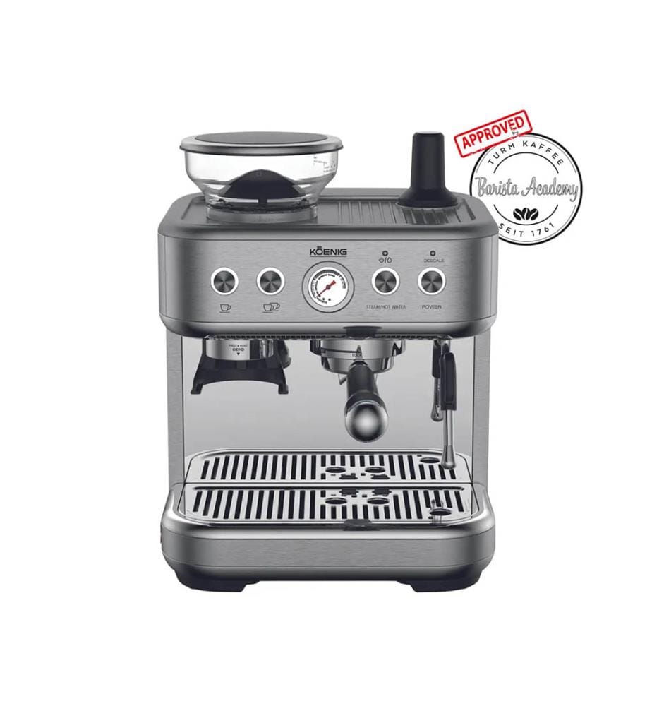 Machine à expresso Baressa - Argenté et Noir