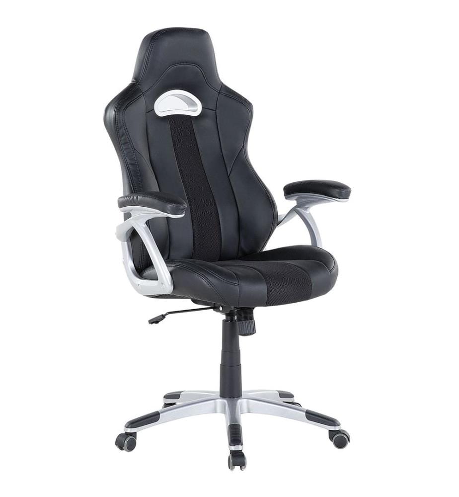 Chaise de bureau ADVENTURE Cuir PU Noir
