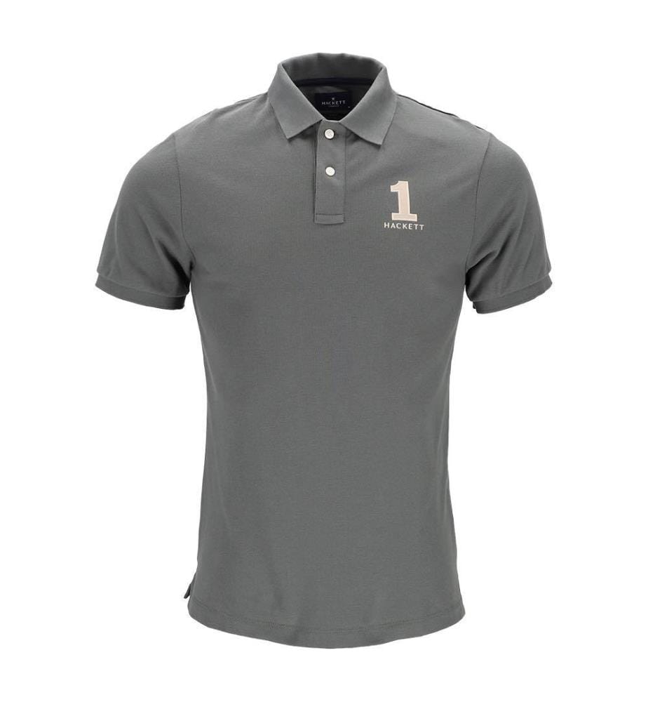 Polo New Classic Logo - Gris Foncé