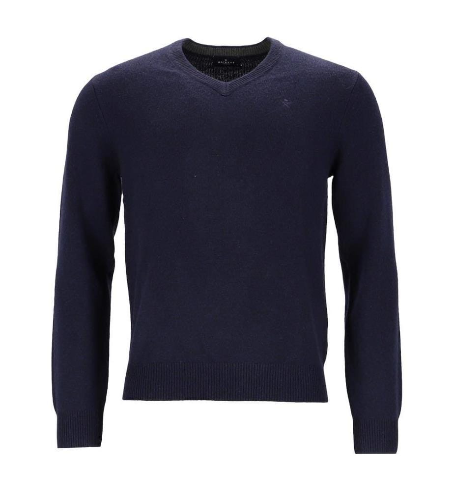 Pull en Laine d'Agneau - Bleu Foncé