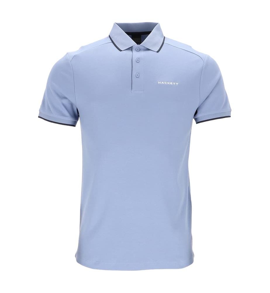 Polo coupe regular à manches courtes - Bleu Ciel