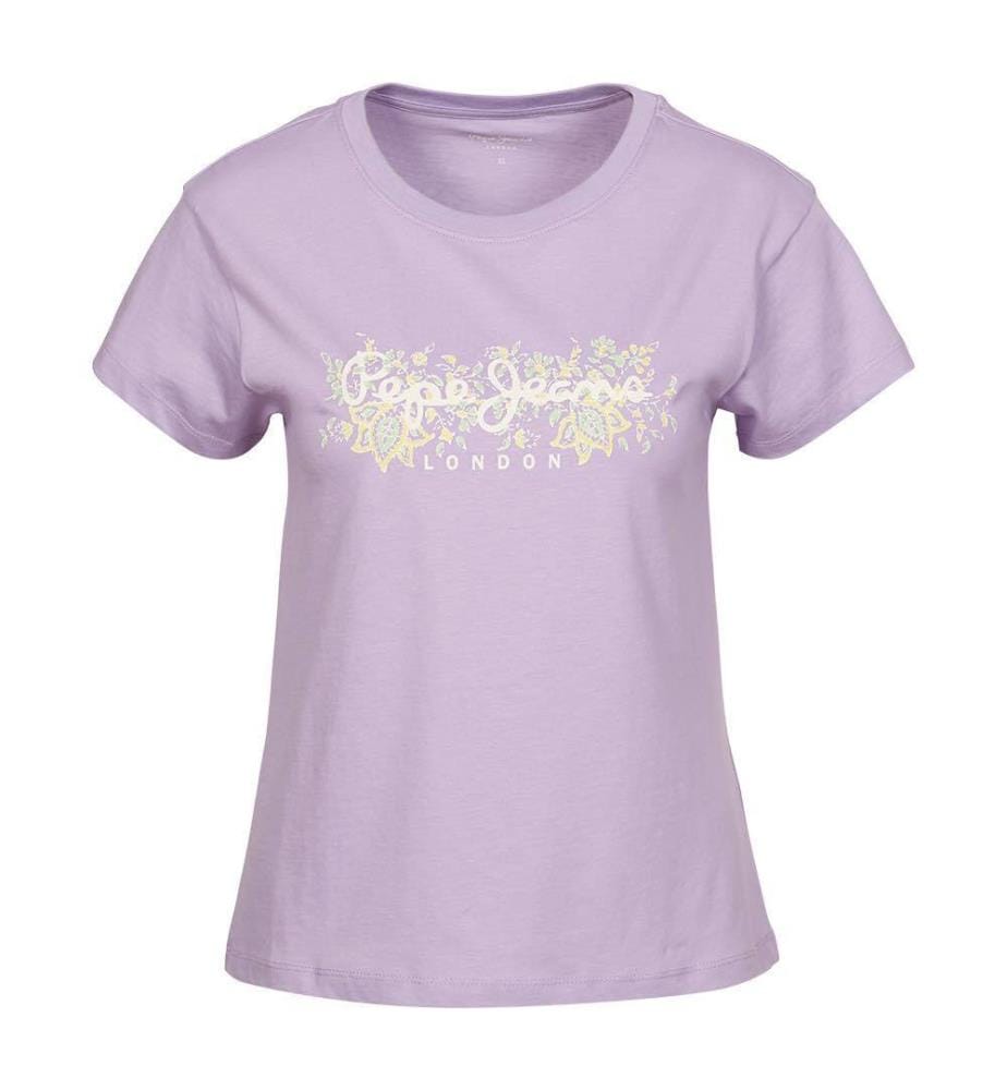 T-Shirt Regular Fit à logo fleuri