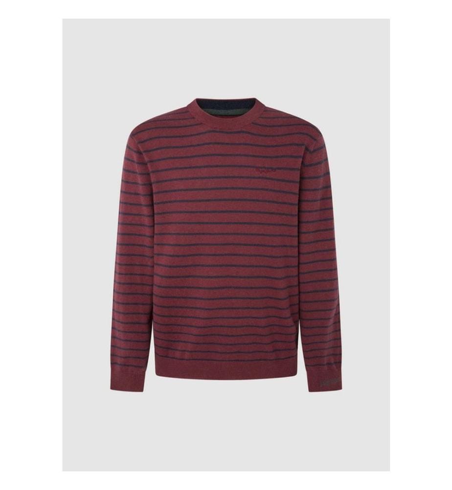 Pull Andre Stripes - Bourgogne
