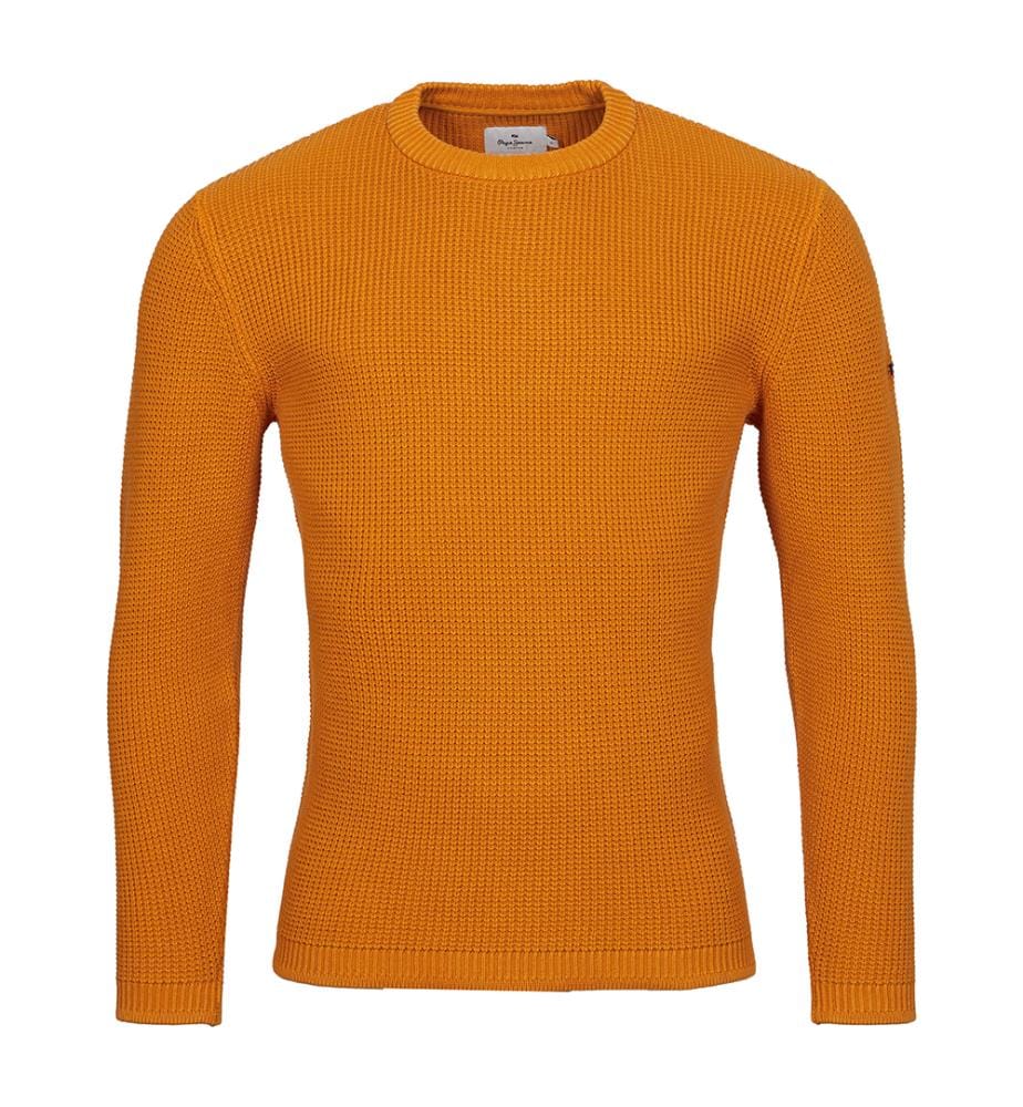 Pull Dean Crew Neck - Ochre Yellow
