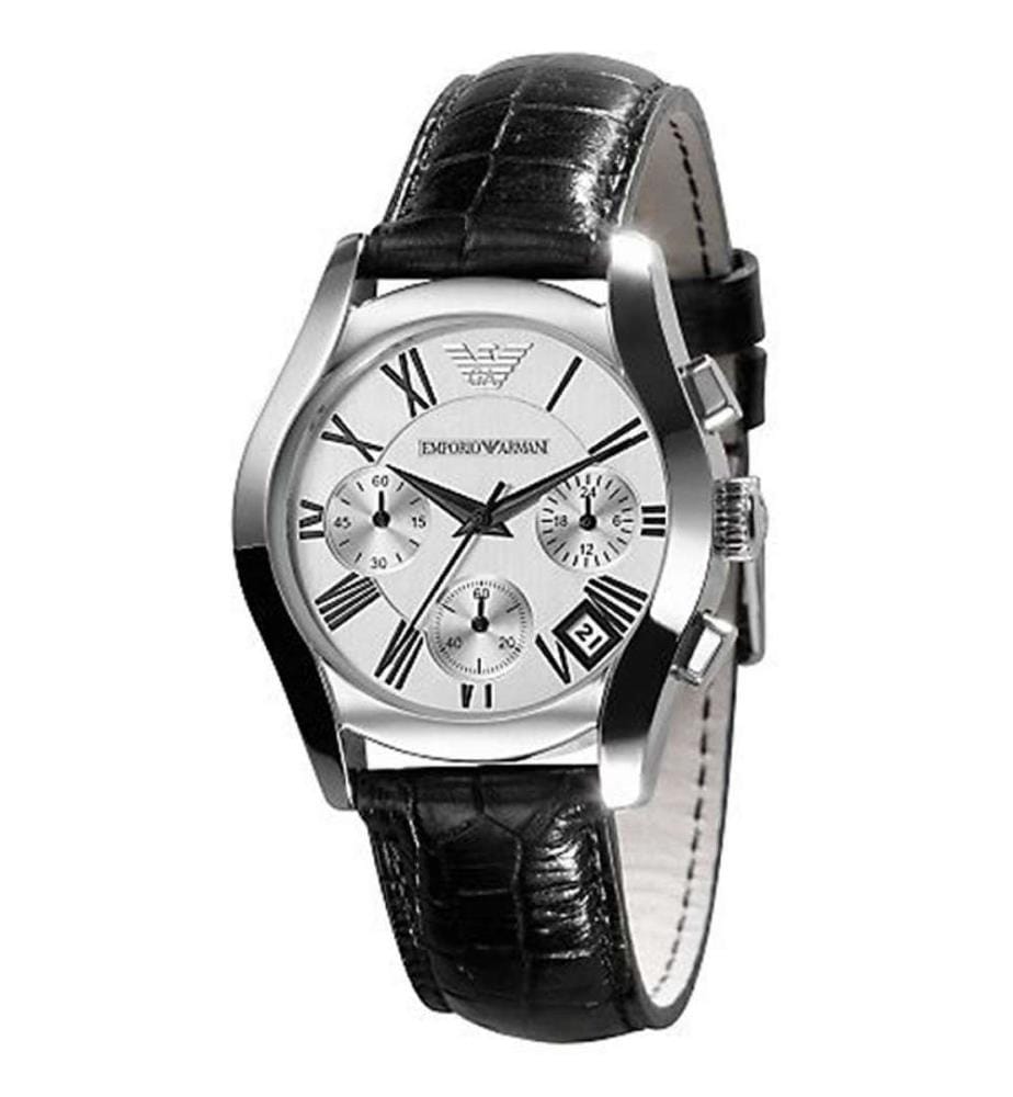Montre à Quartz AR0670 - Argent et Noir