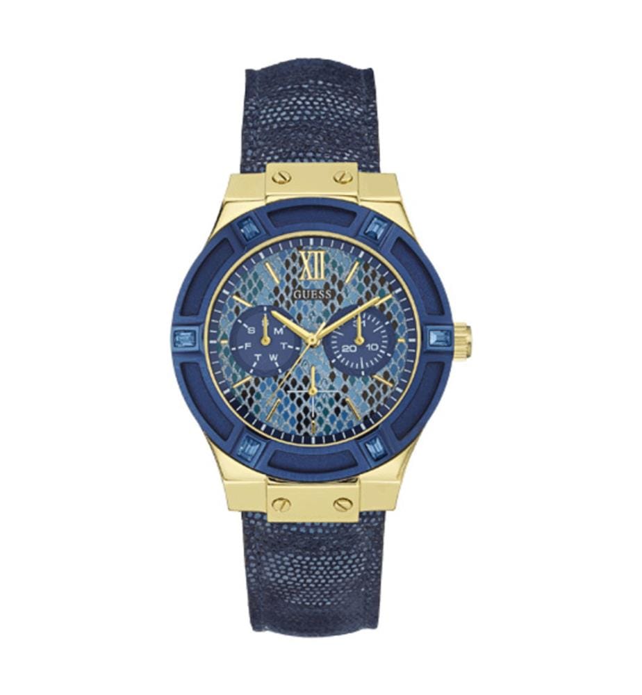Montre à Quartz W0289L3 - Doré & Bleu