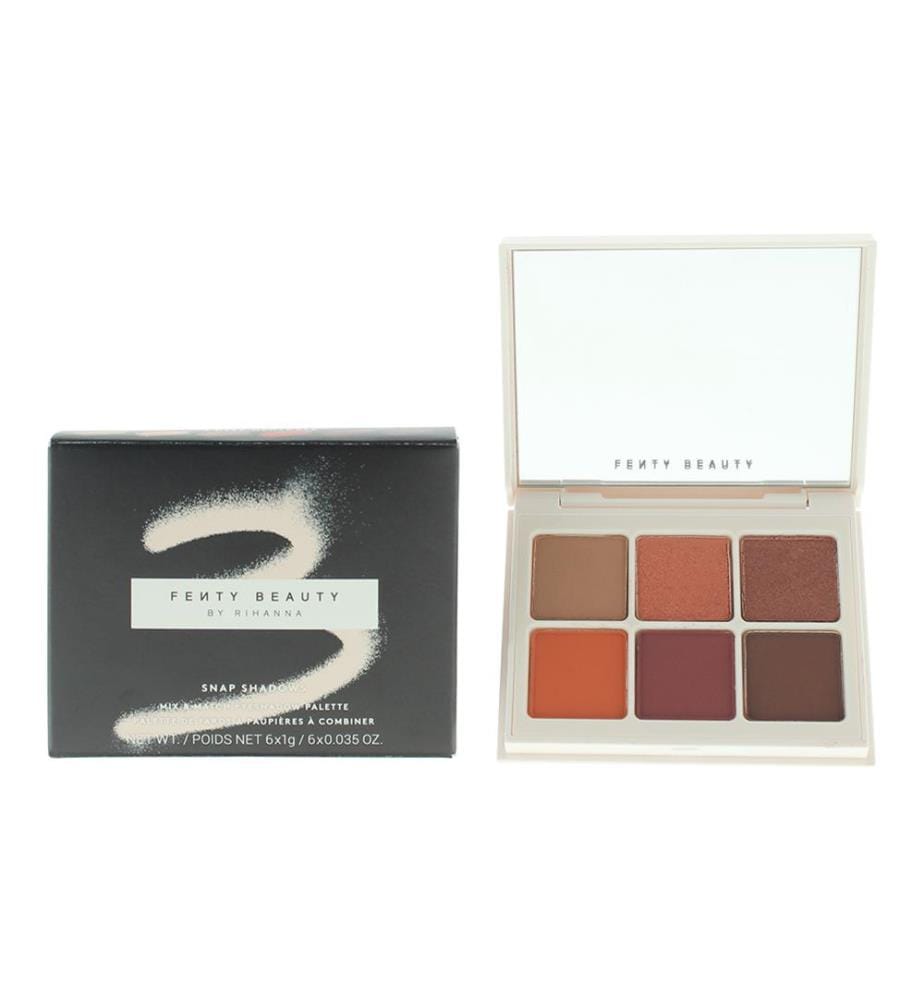 Palette Fards à Paupières Snap Shadows Mix & Match 3 Neutres Profonds Fenty Beauty - 6 g