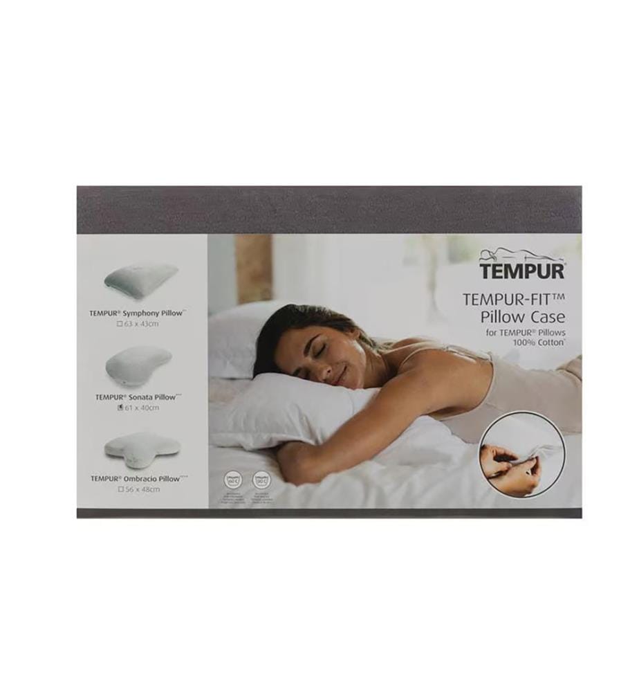 Taie d'Oreiller Comfort Cloud/Traditional Gris foncé - 50 x 70 cm