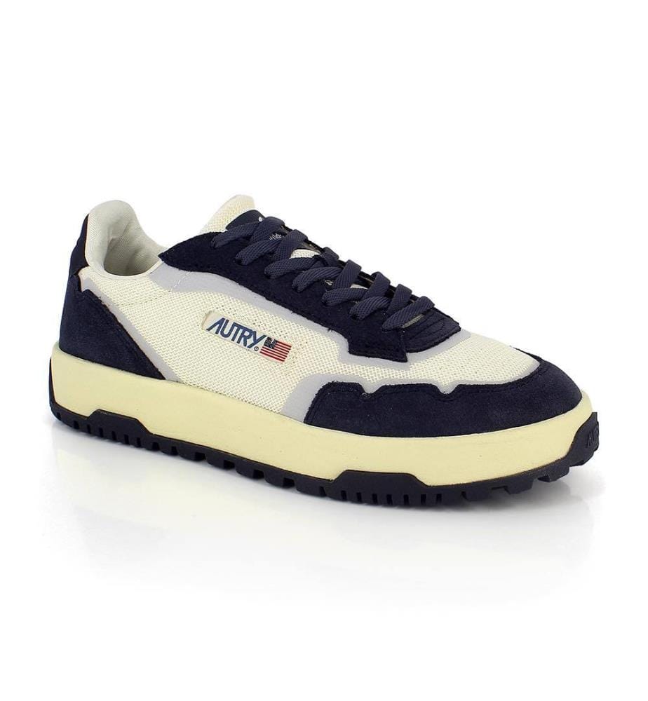 Baskets Wildpace Low - Marine et Blanc