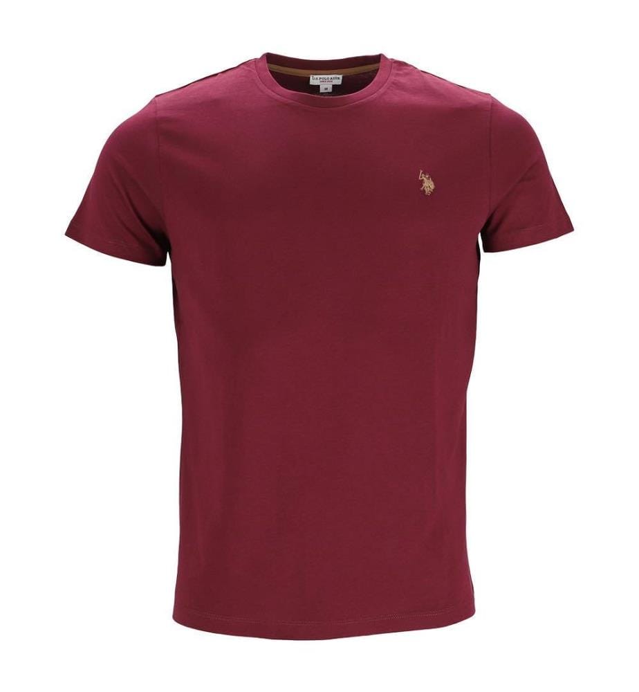 T-Shirt Mick Basic SSLV - Bordeaux