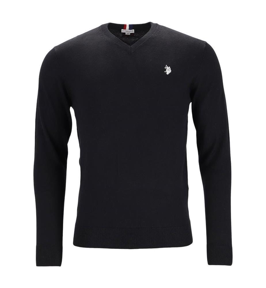 Pull-Over Vick Col V - Noir