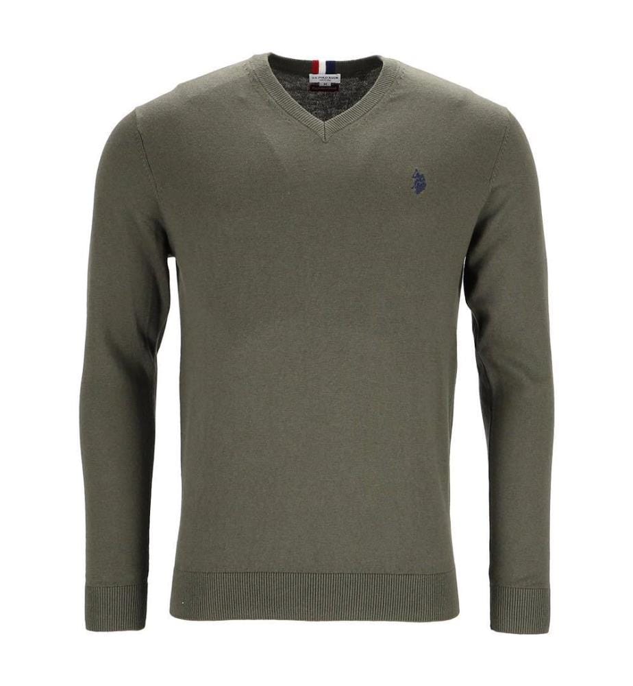 Pull-Over Vick Col V - Kaki
