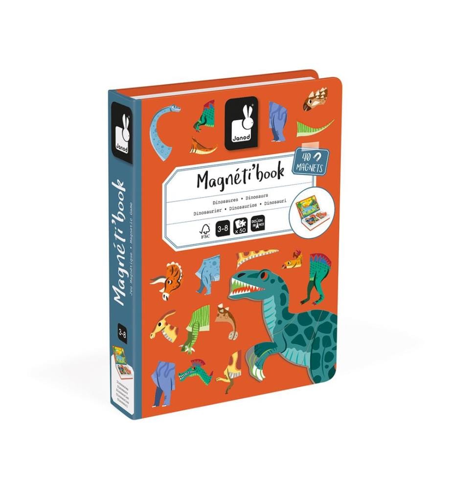 Livre magnétique Dinosaure