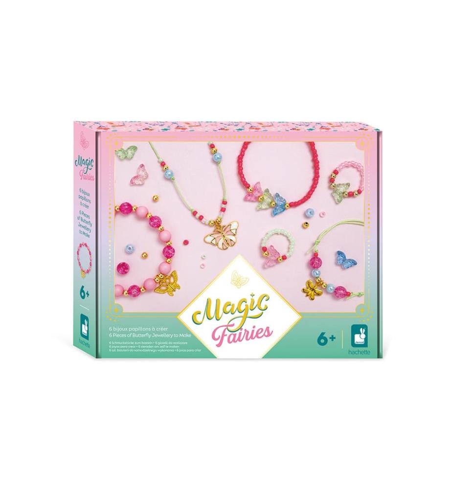 Magic Fairies - 6 Bijoux Jolis Papillons
