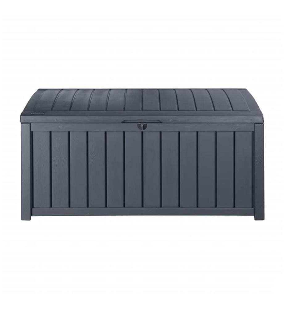 Coffre de rangement de jardin Glenwood 390 L - Gris Foncé
