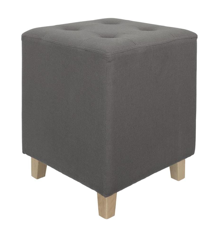 Pouf 35 x 35 x 35 cm - Gris