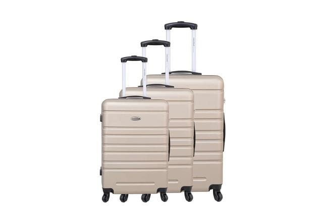 Set de 3 Valises 4 Roues Calvi - Marine