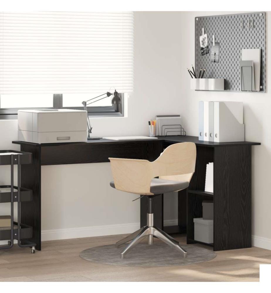 Bureau en chêne noir Chêne noir Bois d'ingénierie Moyen