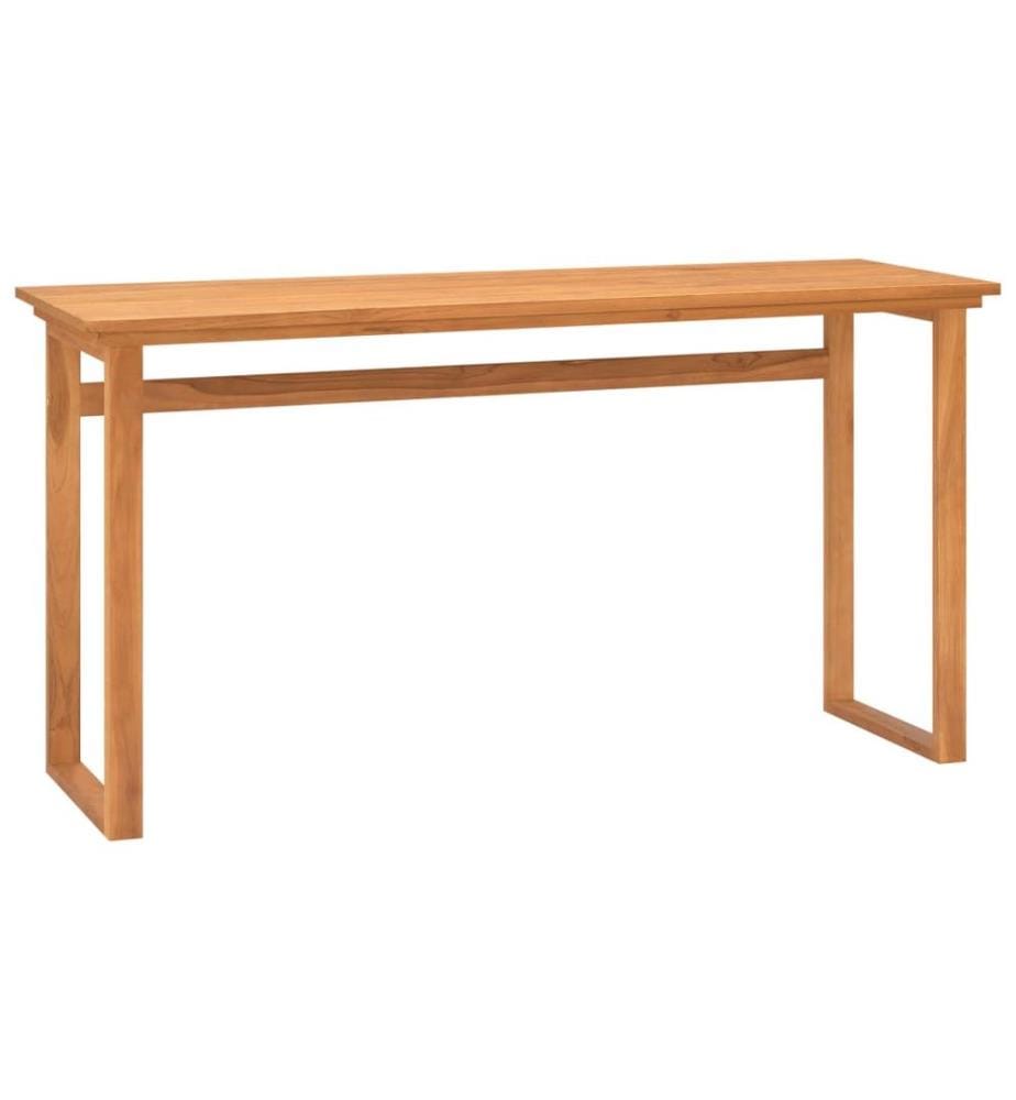 Bureau 120x45x75 cm Bois de teck solide