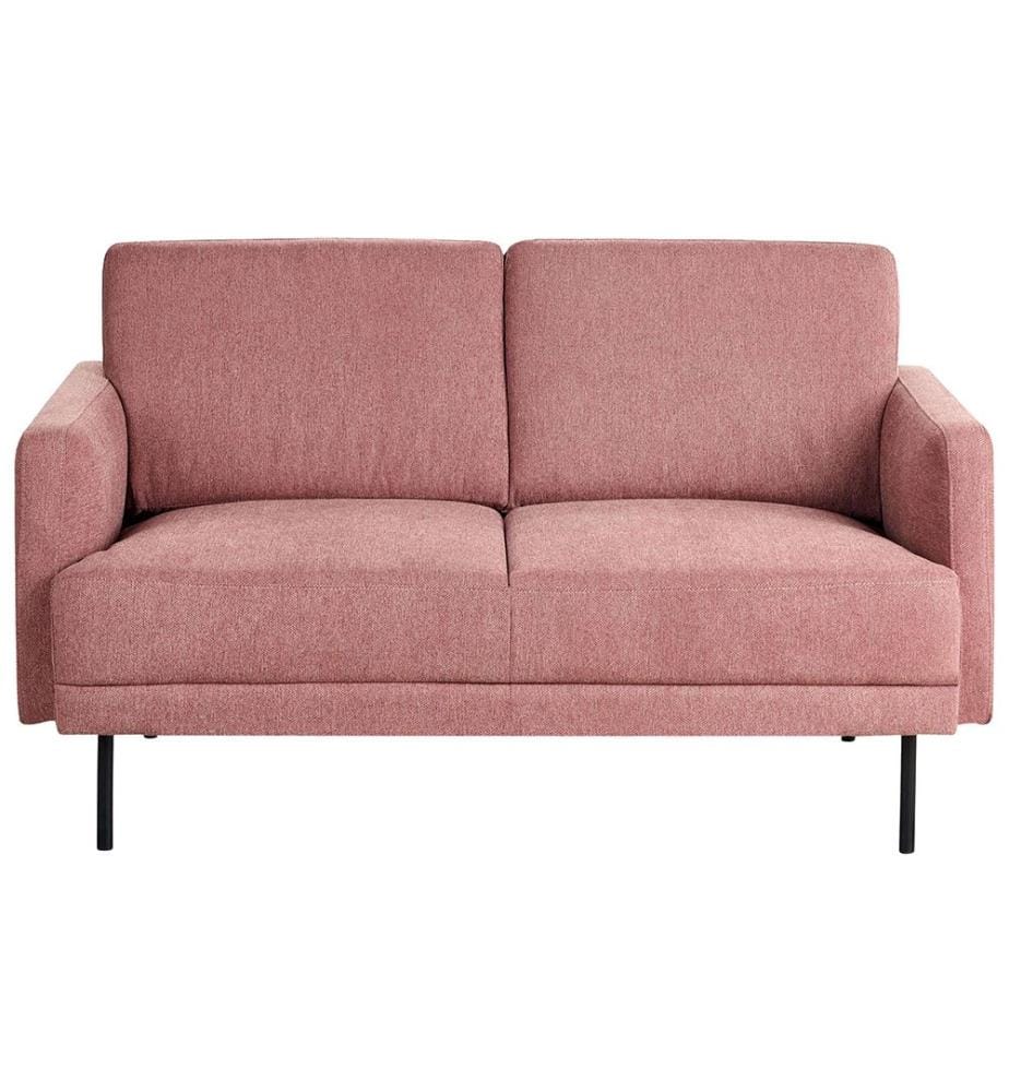 Canapé BREDA Tissu Rose 2 places