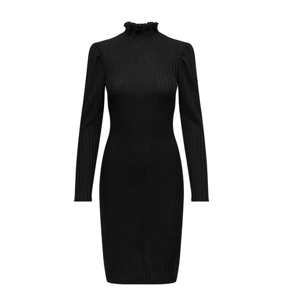 Robe Courte Regular Fit - Noir