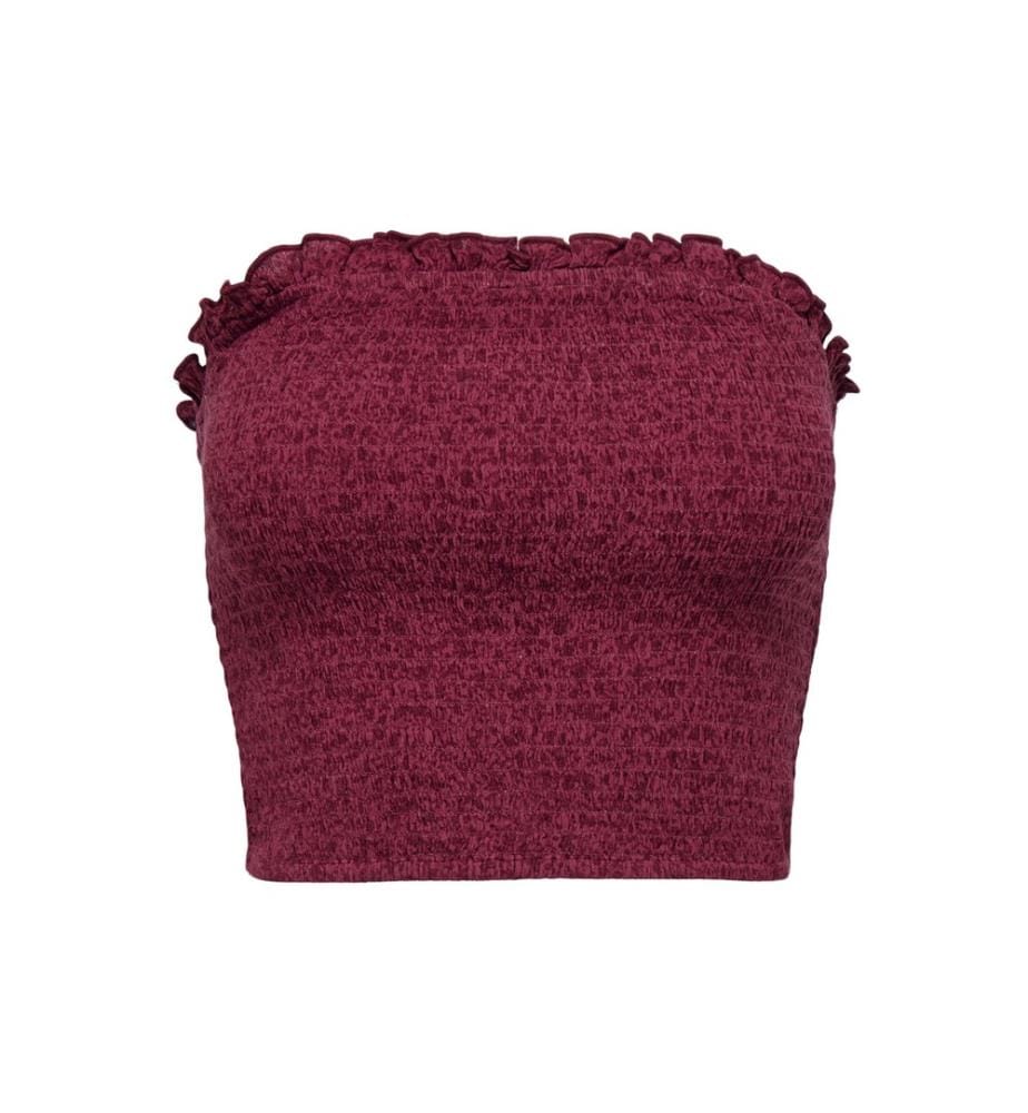 Crop-Top - Bordeaux