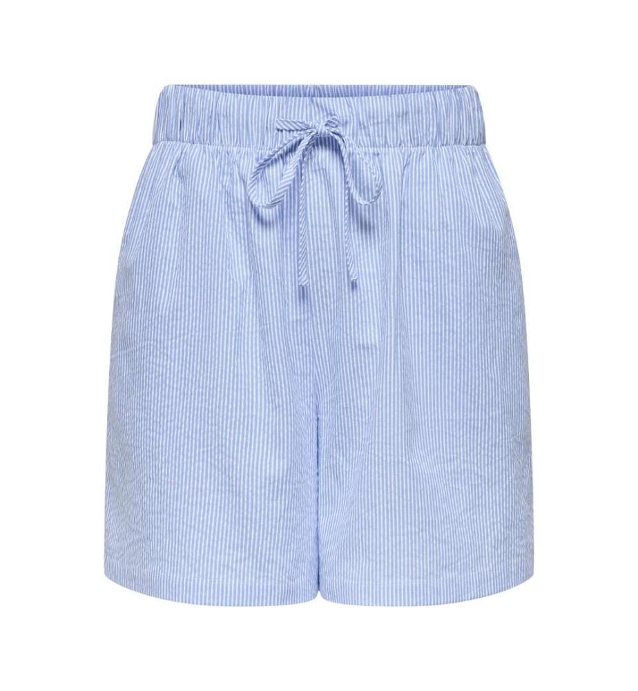 Short - Cloud Dancer Blue Stripes