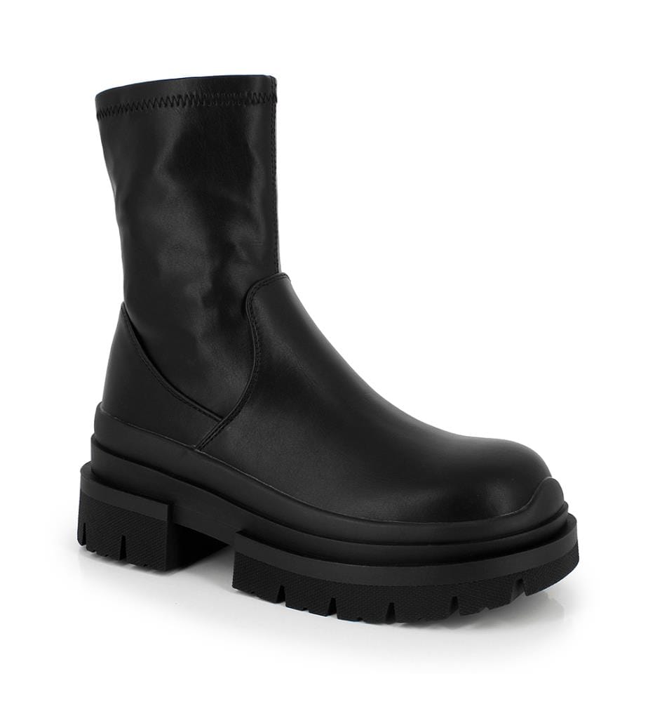 Bottes Bout En Amande - Noir