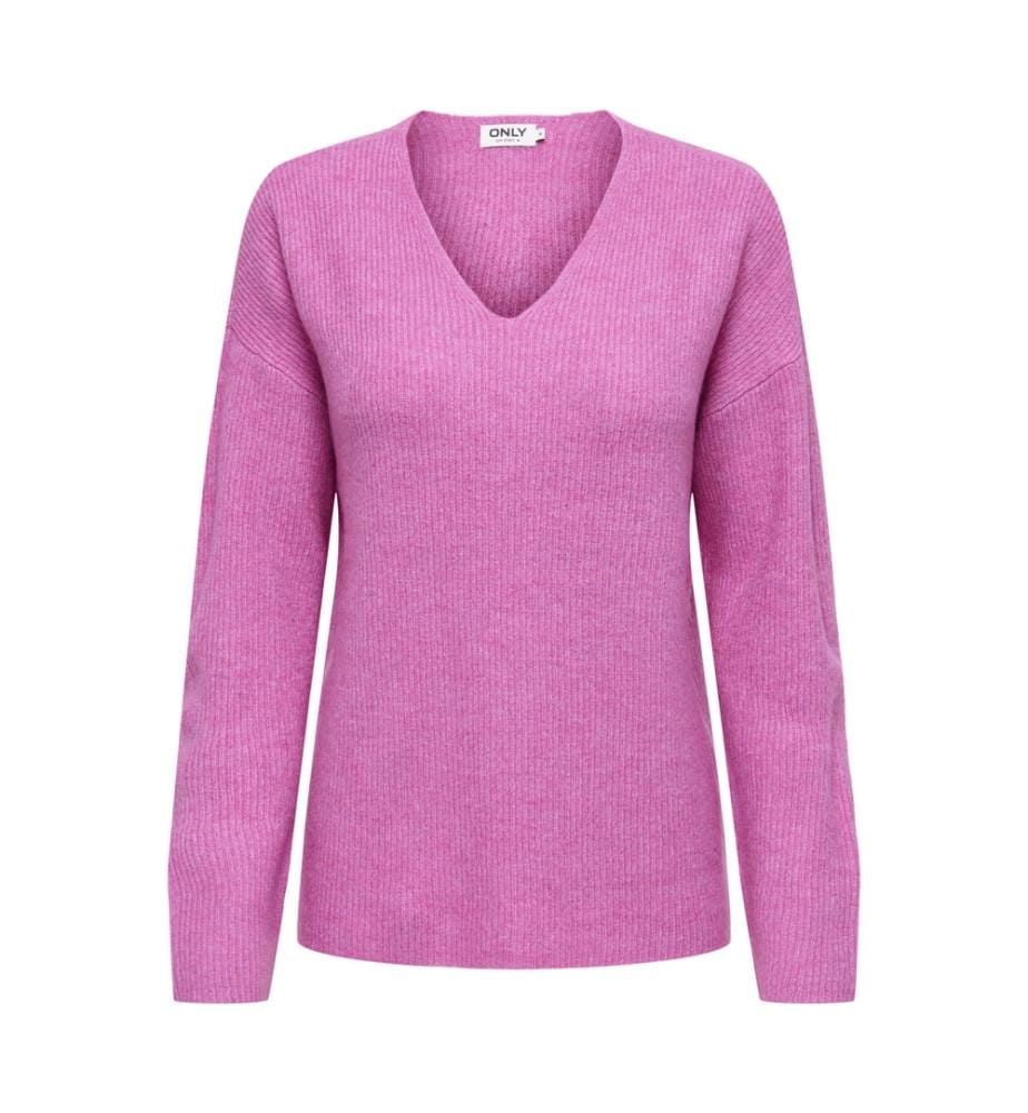 Pullover à col en V Noos - Noir