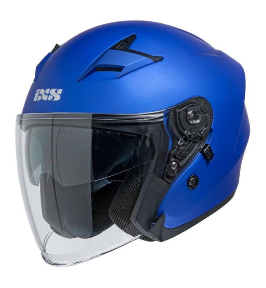 Casque Jet IXS IXS99 1.0 - Bleu Mat